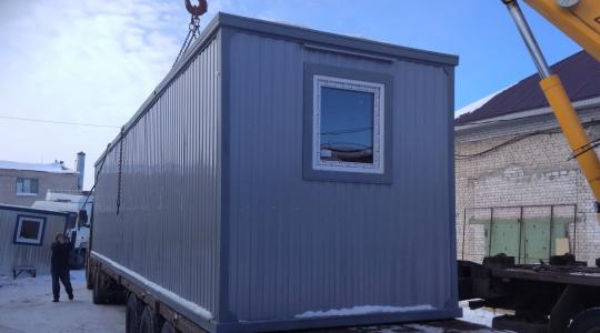 перевозка металлической бу бытовки