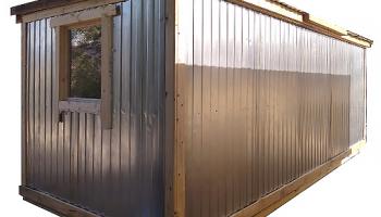 Металлическая бытовка - базовая комплектация