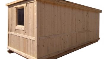 Базовая комплектация строительной бытовки