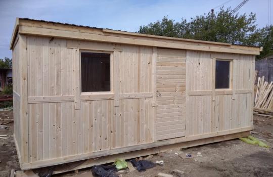 деревянная распашонка 6х2.3 м