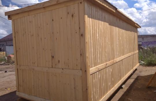 вид со стороны глухой стены