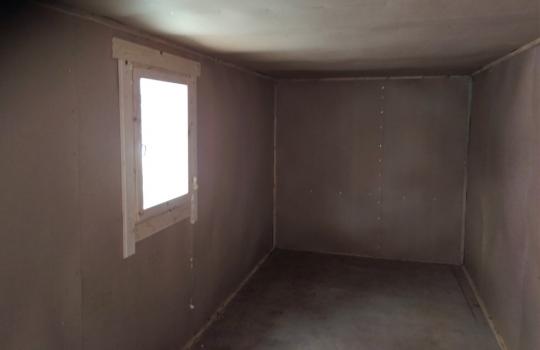 отделка бытовки внутри ДВП