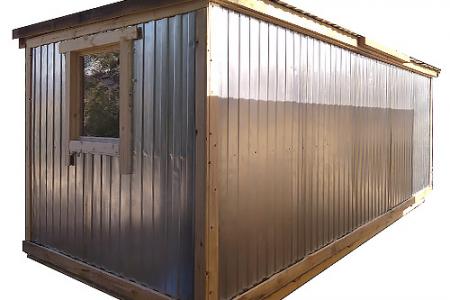 Металлическая бытовка - базовая комплектация