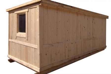 Базовая комплектация строительной бытовки